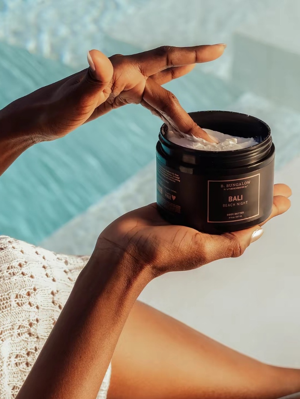 The Beachwaver Co Bali Beach Night Body Butter Full Size 8 oz